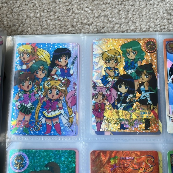 Set of Assorted Vintage 1990s Sailor Moon Trading Cards - Picture 13 of 17